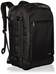 Amazon Basics Carry On Travel Backpack - Black