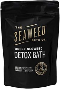 The Seaweed Bath Co. Whole Seaweed Detox Bath, Natural Organic Bladderwrack Seaweed, Non-GMO Verified, Vegan, 2.5 oz.