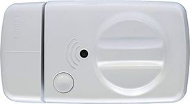 ABUS 82613 Additional Door Lock White Metal