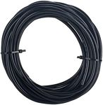 10M Pneumatic Tubing Pipe PU Polyurethane Tube Air Compressor Hose Line Fitting or Fluid Transfer, 5mm OD x 3mm ID Without Fittings (Black)