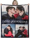 personalised blanket Custom Photo Blanket Flannel Blanket Personalised Gifts for Women, Mum, Dad, Boyfriend, Girlfriend-3photo