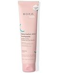 Boka Natural Kids Toothpaste, Fluoride Free - Nano Hydroxyapatite for Remineralizing, Sensitive Teeth, & Whitening - Dentist Recommended Oral Care - Watermelon Mint, 4oz 1 Pack - Made in USA