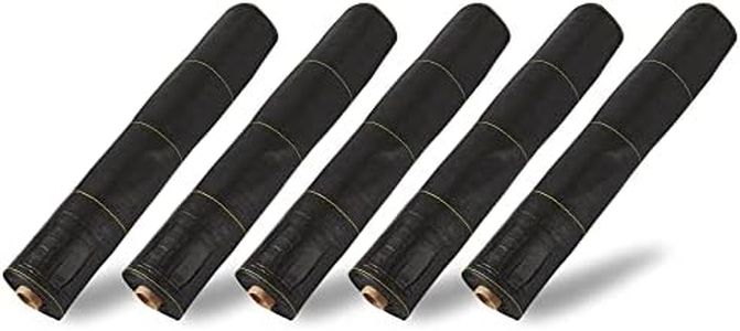 Dewitt 5-Pack Sunbelt Weed Barrier Fabric 3.2 oz, 4 x 300 Feet – Heavy-Duty Ground Cover Mat for Greenhouse Floors, Garden Rows, Raised Beds, Yard Gardening, and Outdoor Landscape Protection
