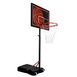 ﻿Bee-Ball ﻿﻿Height Adjustable Basketball Hoop and Stand | Height 1.6-2.1 Meters | Superior UV Resistant PE Backboard | ﻿Portable Basketball Hoop and Stand for Kids and Adults