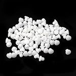 Tighall 100PCS White Soft Plastic Screw Hole Cover Plugs, 3mm Waterproof Cap Plug for Holes