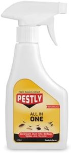 Pestly Herbal Pest Repellent Spray – IPA-Based, Natural Ant & Cockroach Killer for Home | Pet & Baby Safe | Non-Toxic Indoor Insect Spray | 250ml