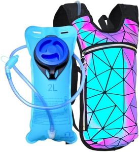 Sojourner Rave Hydration Pack - Hydration Backpack - Hydropack with 2L Bladder - Water Backpack for Festivals, Hiking, Running, Biking and More