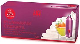 iSi 50 Pack Professional N2O Cream Chargers, Set of 2