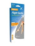 PROFOOT Flight Socks Silky Smooth Natural 4-8 UK Size, 2 Pairs
