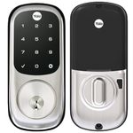 Yale Assure Lock Touchscreen Keypad with Z-Wave, Satin Nickel-Works with Your Smart Home, Including SmartThings and Wink (YRD226ZW2619)