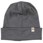 Minus33 Merino Wool Ridge Cuff Wool Beanie Charcoal Gray One Size