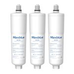 Maxblue Scale Inhibitor Water Filter Replacement for Aqua-Pure® System AP431, Aqua-Pure® AP430SS Whole House Scale Inhibition Inline Water System, Pack of 3