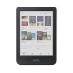 Kobo Clara Colour | Colour eReader | 6” Glare-Free Colour E Ink Kaleido™ 3 Display | Dark Mode Option | Waterproof | Audiobooks | 16GB of Storage | Black