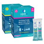 Liquid I.V. Electrolyte Powder Mix Bundle 2 x 16 sachets | Lemon Lime 16 sticks + Passion Fruit 16 sticks | Nutritional Supplement