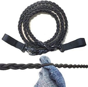 Tri-Braided Cord Clothes Line, Clothes Drying Rope Portable Travel Clothesline for Indoor Outdoor Laundry, Windproof Clothes Line, Hanger for Camping Travel & Home Use - No Hanger Hook Needed