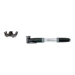 Topeak Mini Dual Pump, Black/Silver, 27.4 x 3.8 x 1.8 cm