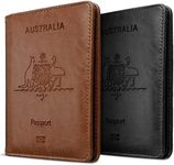 2 Pack Passport Holder Travel Cover