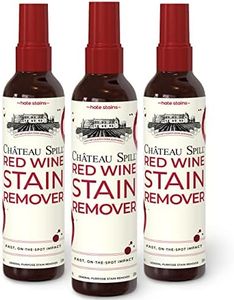 Chateau Spill Red Wine Stain Remover for Clothes – 4oz 3 Pack Safe Stain Remover Spray for Stubborn Stains - Cleaner Wipes Away New and Set on Tablecloth, Garment, Carpet, Upholstery and Laundry