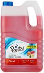 Amazon Brand - Presto! Disinfectant Surface & Floor Cleaner, (Floral) - 5 Ltr | Kills 99.9% Germs | Suitable for Bathroom & Floor surfaces like ceramic, marble, granite, mosaic etc.