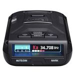 Uniden R3 EXTREME LONG RANGE Laser/Radar Detector, Record Shattering Performance, Built-in GPS w/Mute Memory, Voice Alerts, Red Light & Speed Camera Alerts, Multi-Color OLED Display, Black