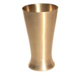 Pure Source India Bronze Kansa Glass Handmade, Serveware & Drinkware Glass Ideal for Dining Table Decoration (280 ML Gold)