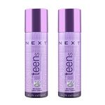 Next care Teens Pack of 2 (150ml Each) Deodorant for Girls & Women | Long Lasting Perfume | Office Perfume Deo