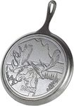 Lodge Wildlife Series - 10.5" Cast Iron Griddle with Moose Scene