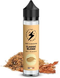 E-liquide Classic Blond 50 et 200 ml - CigaretteElec - Sans nicotine Sans tabac (50 ml)