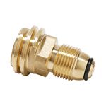 Roastove Propane Tank Adapter, Converts POL LP Tank Valve to QCC1/Type1 Hose or Regulator