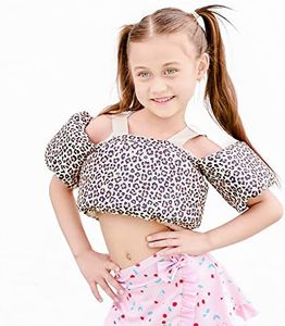ProDENT Toddler Swim Vest for Kids, Toddler Floaties Vest with Secure Buckle for 2,3,4,5,6 Year Boys & Girls 22-60lbs, Learn-to-Swim Vest for Children(Yellow Leopard)