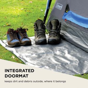 Coleman Octagon 6-8 Person Dome Tent – Waterproof Family Camping Shelter