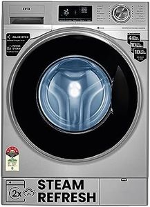 IFB 8 Kg 5 Star AI Powered Fully Automatic Front Load Washing Machine Steam Refresh (SENATOR WSS 8014, Silver, In-built Heater, 4 years Comprehensive Warranty)