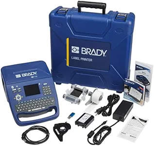 Brady M710 Portable Label Printer with Hard Case (M710-KIT). Fastest, Most Advanced Portable Printer That Prints on The Toughest Labels., Large, Blue