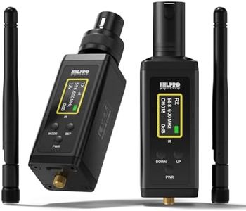 HHLPRO Wireless XLR Transmitter Receiver for Sound Field Test, 470ft Range