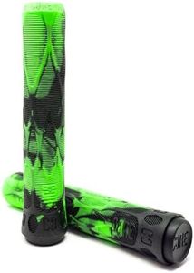 CORE Pro Handlebar Grips, Super Soft 170mm Longneck Universal Cycling Grip fits all Stunt Scooters BMX & Mountain Bikes, Premium comfort Bicycle - Hulk (Green/Black)