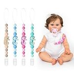 COSYOVE Pacifier Clip 4 Pack Silico