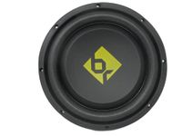 Bass Rockers BRSW10D4 10" 800 Watt Max Power Dual 4 Ohm Shallow Mount Car Subwoofer | High Powered Car Audio Sound Component Speaker System | 2" Voice Coil, 20-480Hz Frequency, 90dB | Black