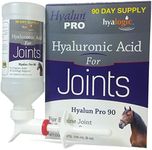 Hyalogic - Hyalun Pro Horse HA Joint Supplement | Pure Hyaluronic Acid - HA Joint Formula | Equine Joint Supplement & Cartilage Care | Horse Muscle Relief | Equine Syringe Oral Without Needle