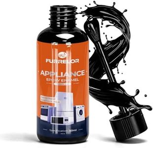Black Appliance Touch Up Paint, 2 in 1 Paint for Metal,Suitable for Metal,Enamel,Refrigerators,Microwave,Dishwashers and Household Electrical Appliances,Fathers Day Gift (50Ml/1.7Fl Oz)