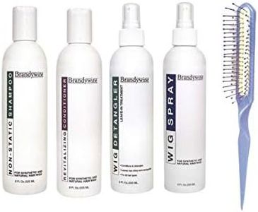 Brandywine Synthetic and Human Hair Care Products (5pc 8oz Bundle)