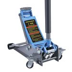 LARBANKE 3 Ton Low-profile Hydraulic Car Floor Jack,Built with Durable Aluminum and Steel,Floor Jack with Dual Pump System for Fast Lifting,6600Lbs Capacity,Lifting Range:3.15-18.31"