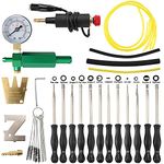 23 Pcs Carburetor Adjustment Tool Screwdriver Kit for Common 2 Cycle Small Engine Carb Tune up Adjusting Tool with Spark Plug Engine Ignition Tester Tool, 57-21-1 Carburetor Leak Detector