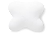 TEMPUR Ombracio Pillow 60cm x 50cm - Unique Huggable Star Shape Pillow Designed For Abdominal Sleepers. Made from NASA Recognised Memory Foam Material. Made in Denmark, White