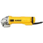 DEWALT DWE8300S 1010W 100mm Heavy Duty Small Angle Grinder (Black & Yellow)