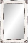 24x36 Distressed White Reclaimed Wo