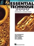 Hal Leonard Essential Technique for Band - Baritone Saxophone (Book 3 with EEi)