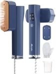 Sundu Clothes Steamer, Steamer for Clothes, Portable 2 In 1 Travel Steamer Iron,15s Fast Heat-up, 4 Modes, LED Display, 20 Minutes of Continuous Ironing Handheld Garment Steamer for Travel and Home