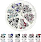 flysclean 36PCS Kawaii Nail Art Charms Bling Kitty 3D Cute Metal Rhinestone Crystals Making Ornament Nail Decoration Accessories for DIY, MG-CHARMS-CAT-006