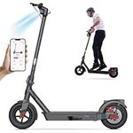 SISIGAD Electric Scooter for Adult,10 inches Solid Tires,500W Peak Motor 3 Speed, 32km Long Range,Portable and Foldable Scooter Electric, Electric scooter for Teens, Smart LCD Display