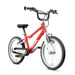 woom 3 Children’s Bicycle for Kids 4-6 Years Old, 16-Inch Wheels, Lightweight Bike with Handbrake, Steering Limiter & Chain Guard, Boys & Girls - Red